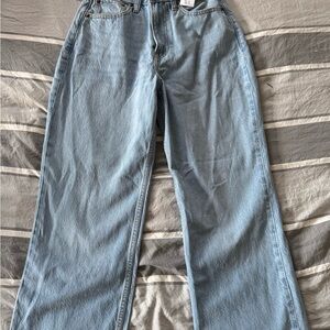Abercrombie & Fitch Light Blue High Rise Jeans